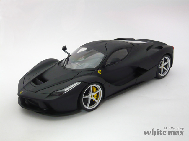 マテル 1 18 ラ フェラーリ マットブラック