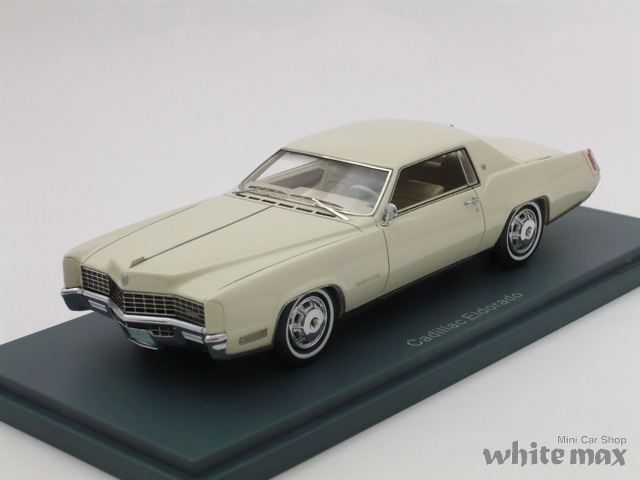 NEO　1/43 キャデラック エルドラド 2ドア 1968 (ホワイト)
