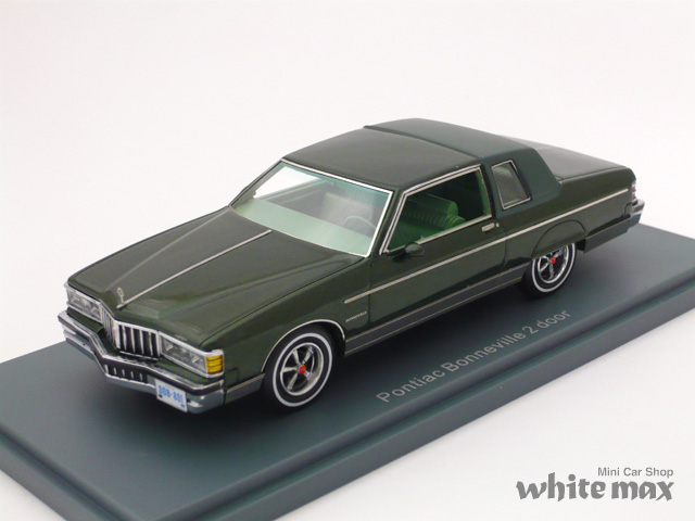 NEO　1/43 ポンティアック ボンネビル ブロアム 2ドア 1980 (グリーン）