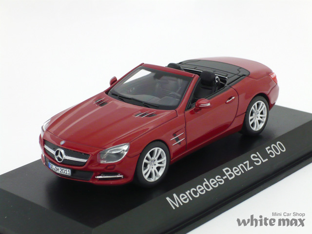 ノレブ　1/43 メルセデス ベンツ SL500 2012 (レッドメタリック)
