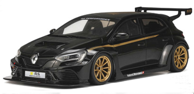 オットー 1/18 ルノー メガーヌ 4 RS TC4 (ブラック)