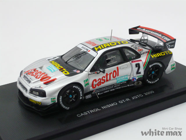 エブロP-4　1/43 カストロール ニスモ GT-R JGTC 2000 No.2