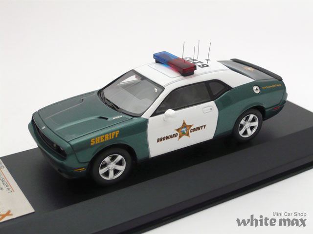 プレミアムX　1/43 ダッジ チャレンジャー R/T ブロウォード シェリフ 2009