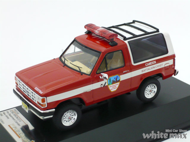 プレミアムX　1/43 フォード ブロンコ II カムデン消防署 ニュージャージー 1990