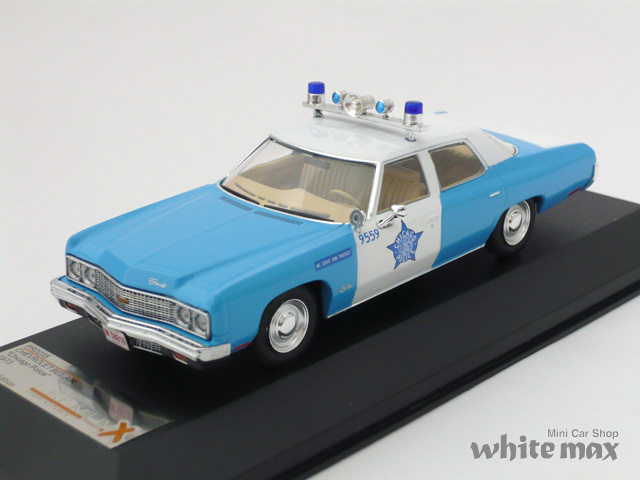 プレミアムX　1/43 シボレー ベルエア 1973 シカゴ ポリスカー