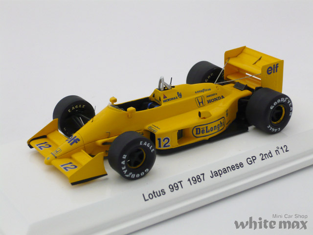 レーヴコレクション 1/43 ロータス 99T 日本GP 2th 1987 No.12