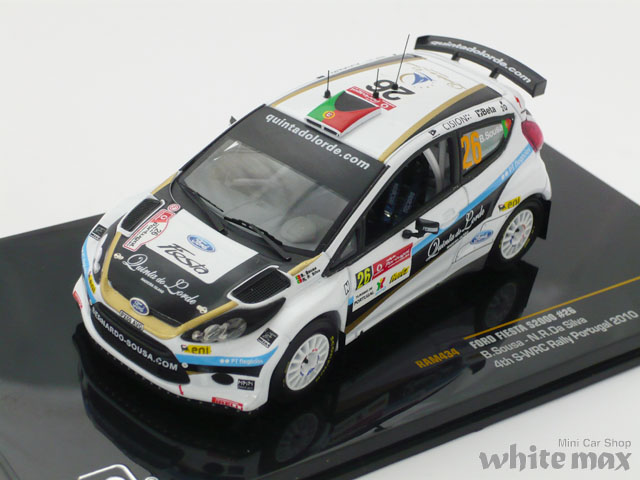 イクソ　1/43 フォード フィエスタ S2000 S-WRC ポルトガルラリー 4位 2010 No.26