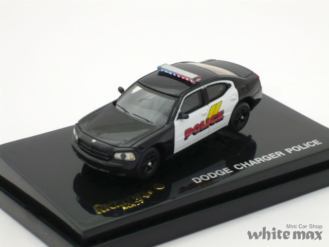 リッコ　1/87 ダッジ チャージャー ポリス (ブラック/ホワイト)
