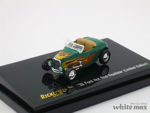 リッコ　1/87 '32 フォード ホットロッド ロードスター (グリーン)