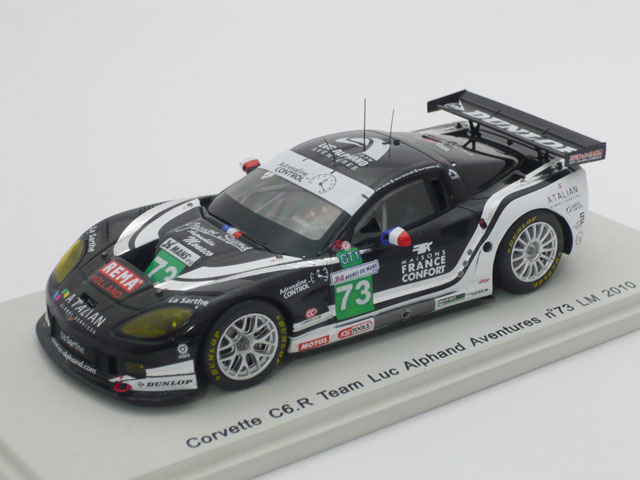 スパーク　1/43 コルベット C6-R Team Luc Alphand Aventures No.73 LM 2010