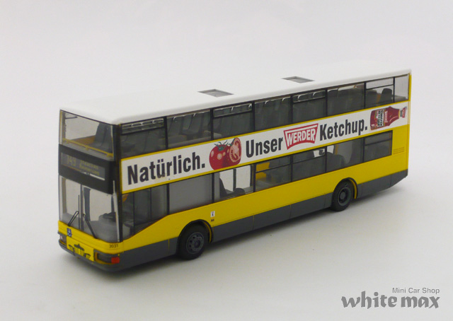 シュコー　1/87 MAN Lion's City DN 95 "Werder Ketchup"