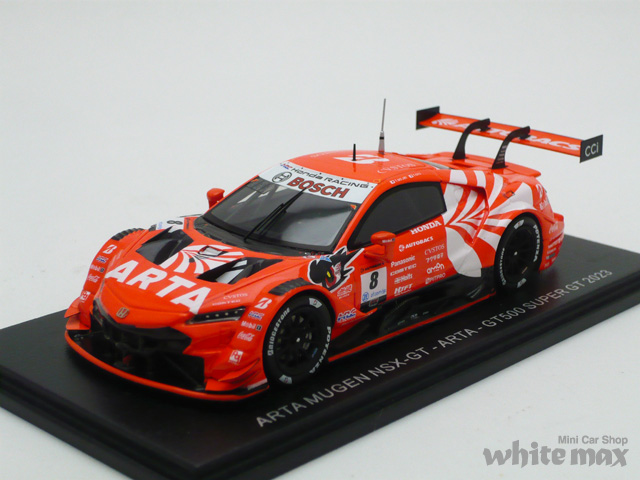 スパーク　1/43 ARTA MUGEN NSX-GT ARTA GT500 SUPER GT 2023 No.8 (Tomoki Nojiri/Toshiki Oyu)