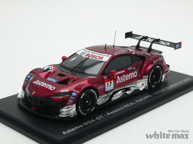スパーク　1/43 Astemo NSX-GT Astemo REAL RACING GT500 SUPER GT 2023 No.17 (Koudai Tsukakoshi/Nobuharu Matsushita)