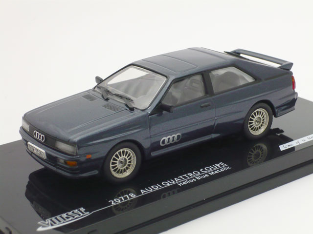 ビテス　1/43 アウディ クアトロ クーペ (ブルーメタリック)
