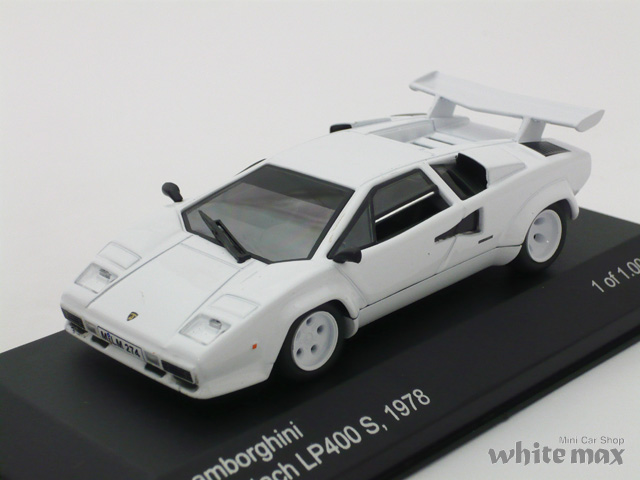 WHITEBOX　1/43 ランボルギーニ カウンタック 1978 (ホワイト)