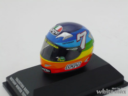 ミニチャンプス　1/8 AGV ヘルメット V.Rossi モトGP ウインターテスト 2003
