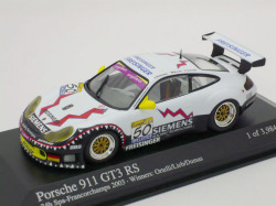 ミニチャンプス　1/43 ポルシェ 911 GT3 RS 24h スパ優勝 2003 No.50