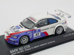 ミニチャンプス　1/43 BMW M3 GTR ADAC 24h 優勝 2004 No.42