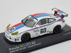 ミニチャンプス　1/43 ポルシェ 911 GT3 RS Barber Park 250 2004 No.60