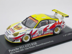 ミニチャンプス　1/43 ポルシェ 911 GT3 RSR 24h ルマン 2004 No.90