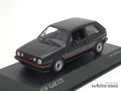 ミニチャンプス　1/43 フォルクスワーゲン ゴルフ GTI 1985 (ブラック）