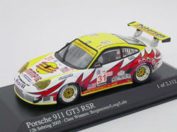 ミニチャンプス　1/43 ポルシェ 911 GT3 RSR 12h セブリング クラス優勝 2005 No.31