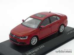 ミニチャンプス　1/43 フォルクスワーゲン ジェッタ 2010 (レッド)