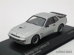 ミニチャンプス　1/43 ポルシェ 924 カレラGT 1981 (シルバー)
