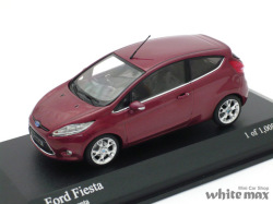 ミニチャンプス　1/43 フォード フィエスタ 2008 (パープルメタリック)