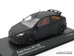 ミニチャンプス　1/43 フォード フォーカス RS 500 2010 (マットブラック)
