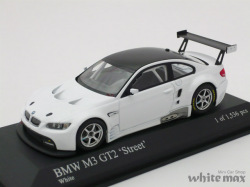 ミニチャンプス　1/43 BMW M3 GT2 E92 2009 (ホワイト)