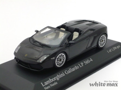 ミニチャンプス　1/43 ランボルギーニ ガヤルド LP560-4 スパイダー 2009 (ブラック）