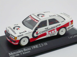 ミニチャンプス　1/43 メルセデス 190E 2.3-16 DTM 1986 No.9