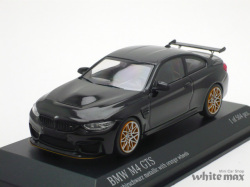 ミニチャンプス　1/43 BMW M4 GTS 2016 (ブラックメタリック/オレンジホイール)