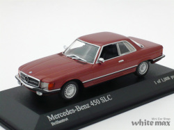 ミニチャンプス　1/43 メルセデス ベンツ 450 SLC 1974 (レッドメタリック)