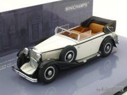 ミニチャンプス　1/43 マイバッハ ツェッペリン 1932 (ホワイト/ブラック)