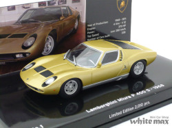 ミニチャンプス　1/43 ランボルギーニ ミウラ P400S 1968 (ゴールド)