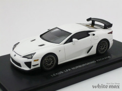 エブロ　1/43 レクサス LFA ニュルブルクリンク パッケージ (ホワイト)