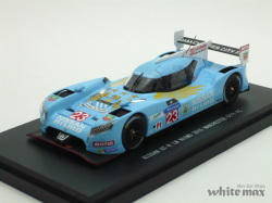 エブロ　1/43 ニッサン GT-R LM NISMO 2015 マンチェスターシティ FC No.23