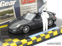 ミニチャンプス　1/43 ポルシェ 911 ターボ カブリオレ (997 II) 2009 「トップギア」 (グレーメタリック)