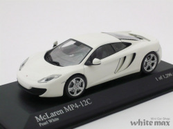 ミニチャンプス　1/43 マクラーレン MP4-12C 2011 (ホワイト)