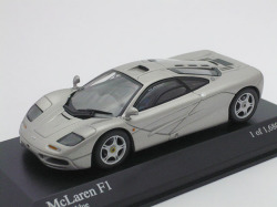 ミニチャンプス　1/43 マクラーレン F1 (シルバー)