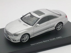 オートアート　1/43 メルセデス ベンツ CL63 AMG (シルバー)