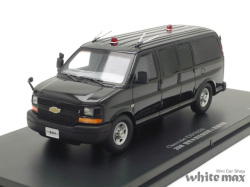 レイズ　1/43 シボレー エクスプレス LS3500 2008 警察本部警備部要人警護車両
