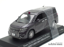 レイズ　1/43 ニッサン エルグランド ハイウェイスター E52 2016 警視庁交通部交通執行課暴走族対策車両