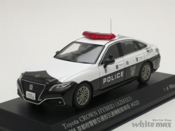 レイズ　1/43 トヨタ クラウン ハイブリッド (AZSH21) 2024 京都府警察交通部交通機動隊車両（K02）