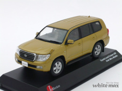 J-コレクション 1/43 トヨタ ランドクルーザー 200 (ゴールドメタリック)