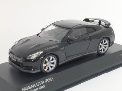 京商　1/43 ニッサン スカイライン GT-R R35 2008 (スーパーブラック)