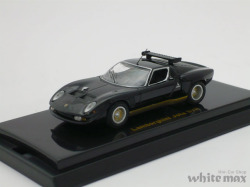 ビーズコレクション　1/64 ランボルギーニ イオタ SVR (ブラック)