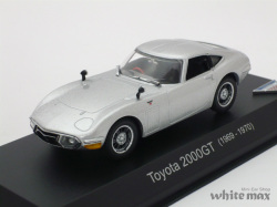 京商 1/43 トヨタ 2000GT 1969-1970 (シルバー)